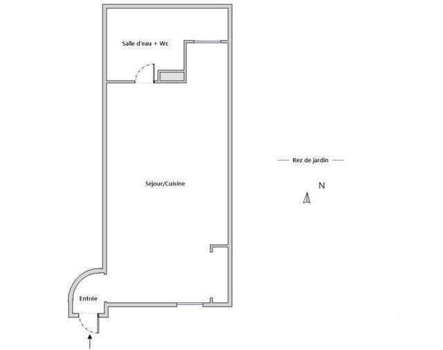 Appartement Studio &agrave; vendre - 1 pi&egrave;ce - 23,44 m2 - Fontenay Sous Bois - 94 - ILE-DE-FRANCE