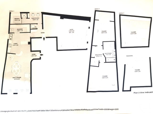 Appartement &agrave; vendre - 5 pi&egrave;ces - 140 m2 - Vincennes - 94 - ILE-DE-FRANCE