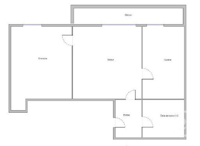 Appartement F2 &agrave; vendre - 2 pi&egrave;ces - 43 m2 - Vincennes - 94 - ILE-DE-FRANCE