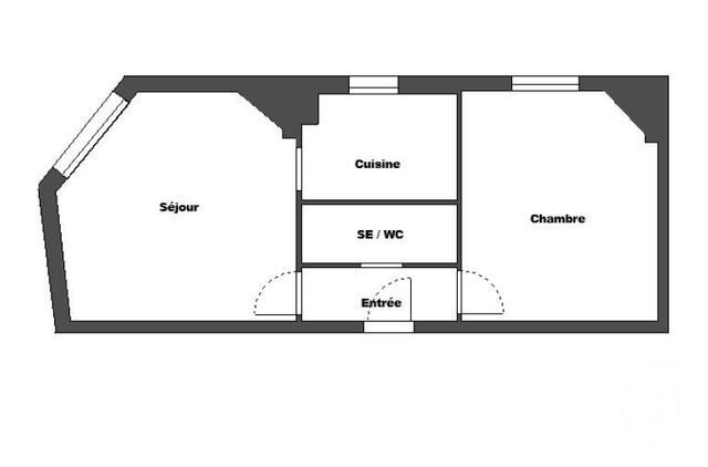 Appartement F2 &agrave; vendre - 2 pi&egrave;ces - 34,05 m2 - Fontenay Sous Bois - 94 - ILE-DE-FRANCE